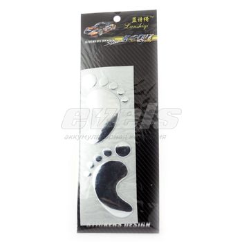 Наклейка "Следочки" для авто  DA-303-05